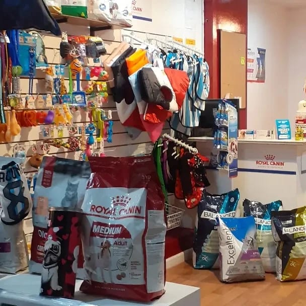 Interior de León Pet Shop